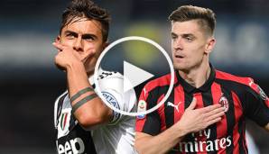Das Topspiel zwischen Juve und Milan im Livestream