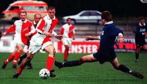 In der Saison 1996/97 spielte der GAK im UEFA-Cup gegen Germinal Ekeren. Die Grazer setzten sich nach einem 1:3 im Hinspiel durch einen Sabitzer-Doppelpack mit 2:0 durch und stiegen auf.