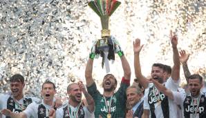 Platz 26, Juventus Turin, Meister in der Serie A (Italien) - Durchschnittsalter: 29,61 Jahre.