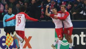Der FC Salzburg hat auch das fünfte Gruppenspiel in der Europa League gewonnen. Zum zweiten Mal schlugen die roten Bullen ihre Stallkollegen aus Leipzig. SPOX hat die Noten der Salzburger Überflieger.