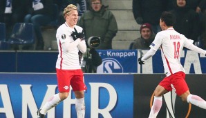 Xaver Schlager zeigte gegen Schalke auf