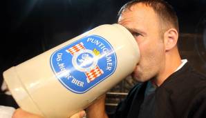 Platz 8, SK Sturm Graz - Preis für 0,5 Liter Bier: 3,80 Euro, Marke: Puntigamer.