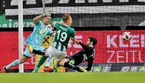 Platz 9, SV Mattersburg - Erzielte Tore: 15, Expected Goals: 17,09, Differenz: -2,09.
