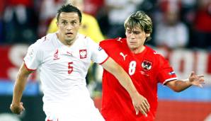 Darisuz Dudka: in Beenhakkers 4-5-1-System spielte der in Polens dritter Liga immer noch aktive Dudka den zweiten Sechser. Auch gegen Deutschland und Kroatien Fixstarter bei den Polen.
