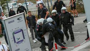 Wiener Derby: Polizei musste eingreifen