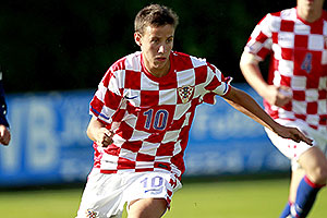 Filip Faletar ist kroatischer U21-Nationalspieler