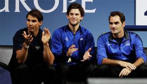 Roger Federer und Rafael Nadal kommen in der Dokumentation über Dominic Thiem zu Wort.