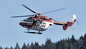 Giraud Moine und Steven Nyman wurden mit dem Hubschrauber abtransportiert