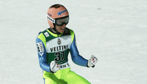 Stefan Kraft wurde im zweiten Springen von Sapporo Dritter