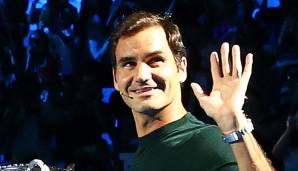 Roger Federer hat die Auslosung der Australian Open aus erster Hand verfolgt