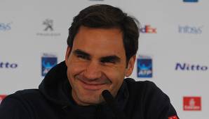Roger Federer hat wie immer multilingual Auskunft gegeben