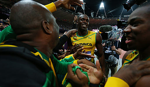 Usain Bolt gewinnt wie 2008 in Peking erneut Gold im 100-Meter-Rennen