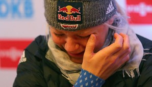 Miriam Gössner erklärt unter Tränen ihren Verzicht auf die olympischen Winterspiele