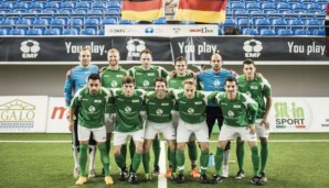 Mit 2:0 konnte sich die deutsche Nationalmannschaft gegen Lettland im zweiten Gruppenspiel durchsetzen