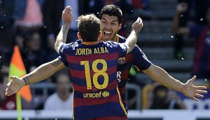Luis Suarez schießt Barca gegen Granada mit 1:0 in Führung und somit zur Meisterschaft