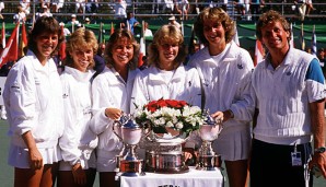 Steffi Graf und Co. krönten sich 1987 zum Fed-Cup-Sieger