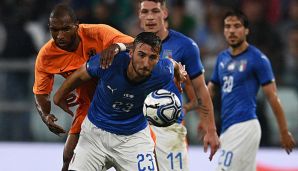 Italien und die Niederlande trafen in einem Freundschaftsspiel aufeinander.