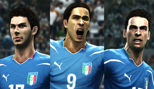 Die graphischen Details machen Pro Evolution Soccer zu einem realistischen Fußballerlebnis