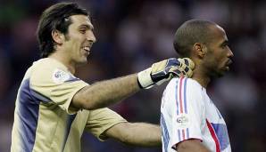 FIFA 05: Gianluigi Buffon (Juventus Turin) und Thierry Henry (FC Arsenal) – Gesamtstärke: 97.