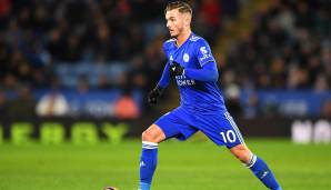 JAMES MADDISON (Offensives Mittelfeld, Leicester City): Altes Rating: 75 - Neues Rating: 77