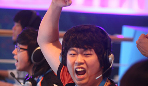 Die weitgereisten Koreaner von e-STRO mischen das Turnier kräftig auf