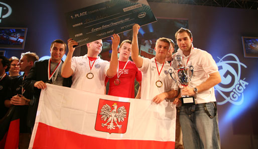 Das polnische Counter-Strike-Nationalteam gewann die Europameisterschaft - und sackte 15.000 Euro Preisgeld ein
