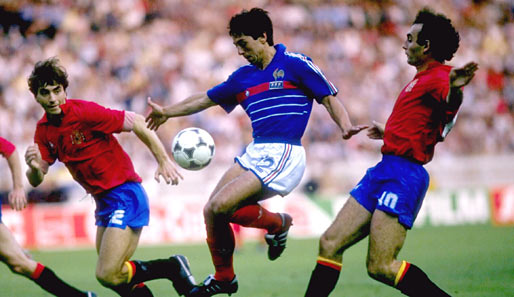 Alain Giresse: Im französischen Triumvirat mit Platini und Tigana war er in den 80er Jahren im Mittelfeld der Equipe tricolor der Wusler