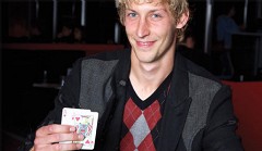 Kießling beim Poker-Turnier in Leverkusen