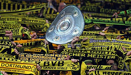 Die Fans von Borussia Dortmund sind heiß auf die Meisterschale
