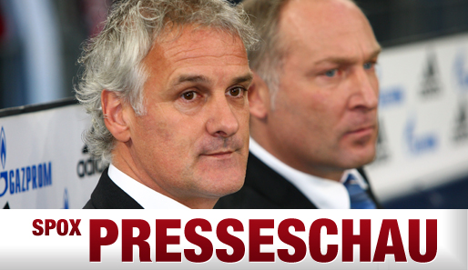 Stehen offenbar vor dem Aus: Trainer Fred Rutten (links) und Manager andreas Müller