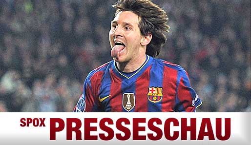 Lionel Messi traf schon nach 13 Minuten zur Barca-Führung
