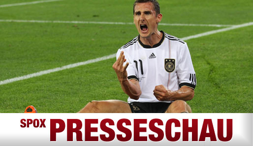 Miroslav Klose erzielte gegen Australien sein Länderspieltor Nummer 49