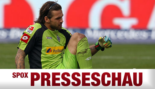 Borussia-Torwart Logan Bailly musste in dieser Saison schon 15 Bälle aus dem Tor holen