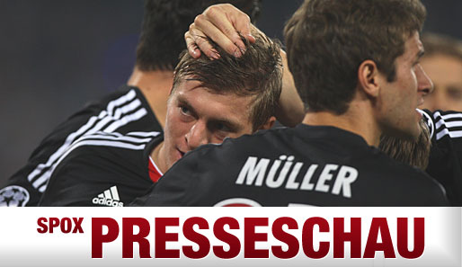 "Lass' dich herzen!" Toni Kroos ist momentan aus dem Bayern-Spiel nicht mehr wegzudenken