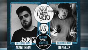 Battle 2 (16.11.): N'antinein vs. Benelüx (Fußball Bars)