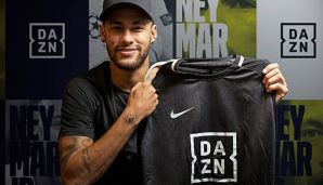 Neymar ist neuer DAZN-Botschafter in Spanien.