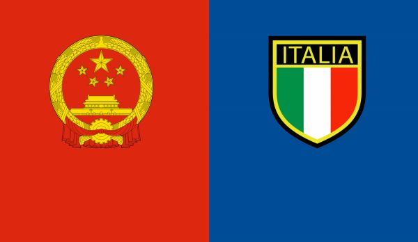 China - Italien am 22.07.