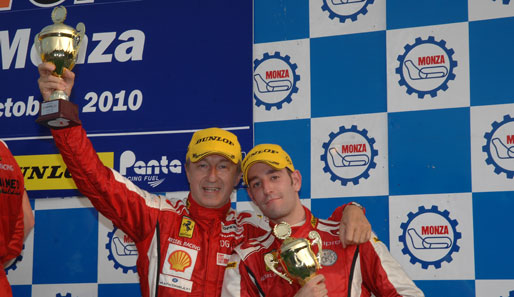 Kremer Racing - Saison 2010: Die Siegerehrung in Monza