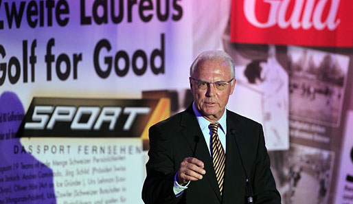 Franz Beckenbauer hielt die Laudatio für…