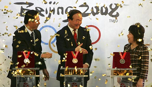 ... über die Vergabe der Olympischen Spiele 2008 an Peking