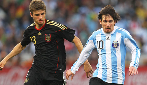 Thomas Müller und Lionel Messi gehören zu den Nominierten, sind aber keine direkten Konkurrenten