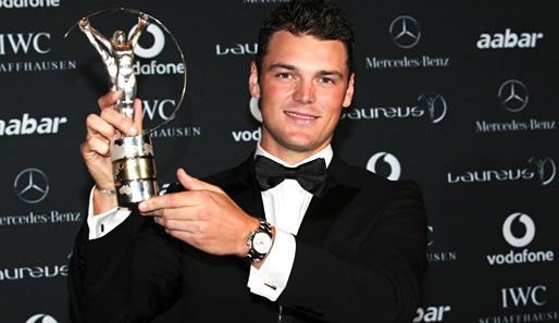 Martin Kaymer wurde 2011 mit dem Laureus World Sports Award ausgezeichnet