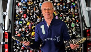 Franz Beckenbauer erhält den Laureus Medien Preis für das größte Engagement