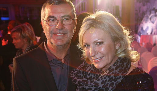 Man nennt es auch Hochglanz-Foto. Sabine Christiansen mit ihrem angetrauen Ehemann Norbert Medus. Christiansen ist übrigens langjährige UNICEF-Botschafterin