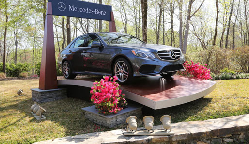 Mercedes-Benz ist seit 2008 Partner des Masters in Augusta