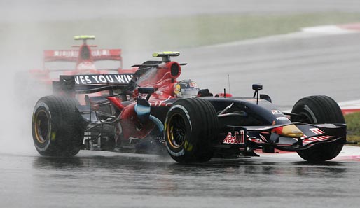Sensationelles Rennen: Sebastian Vettel auf Podiumskurs