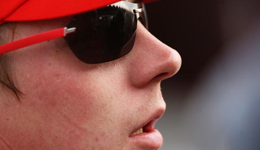 Alles im Blick: Kimi Räikkönen
