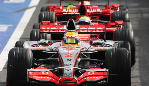 Sportlich standen die McLaren natürlich auch im Fokus. Alonso oder Hamilton - wer hat die Nase vorne?