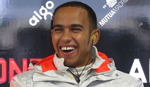 WM-Showdown in Sao Paulo: Kein Grund für schlechte Laune bei Lewis Hamilton