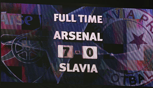 FC Arsenal - Slavia Prag 7:0